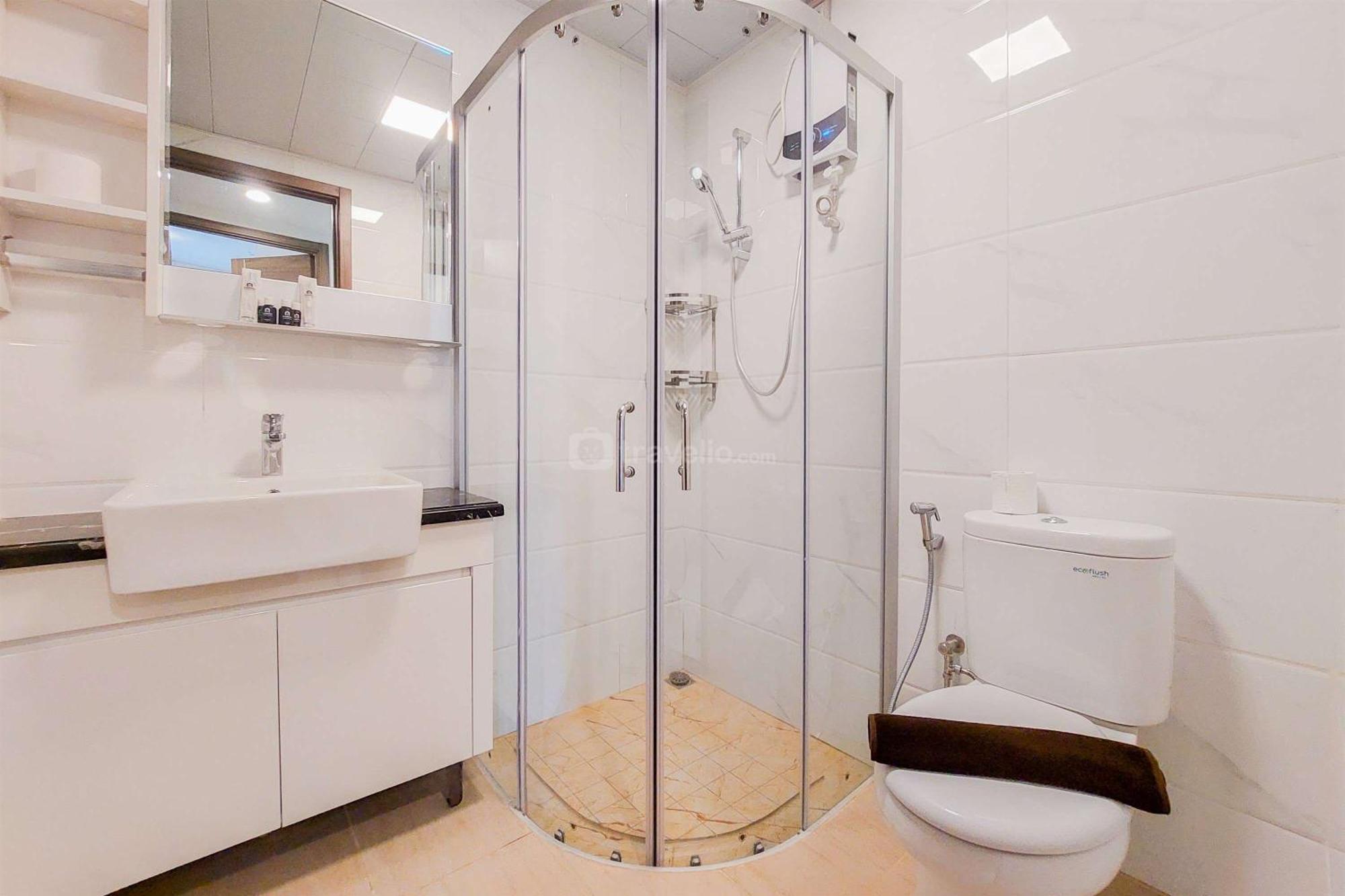 Homey And Spacious 3Br Sky House Bsd Apartment By Travelio Tangerang Ngoại thất bức ảnh