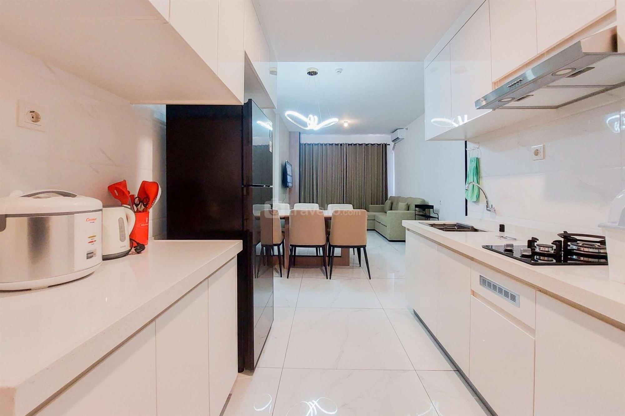 Homey And Spacious 3Br Sky House Bsd Apartment By Travelio Tangerang Ngoại thất bức ảnh