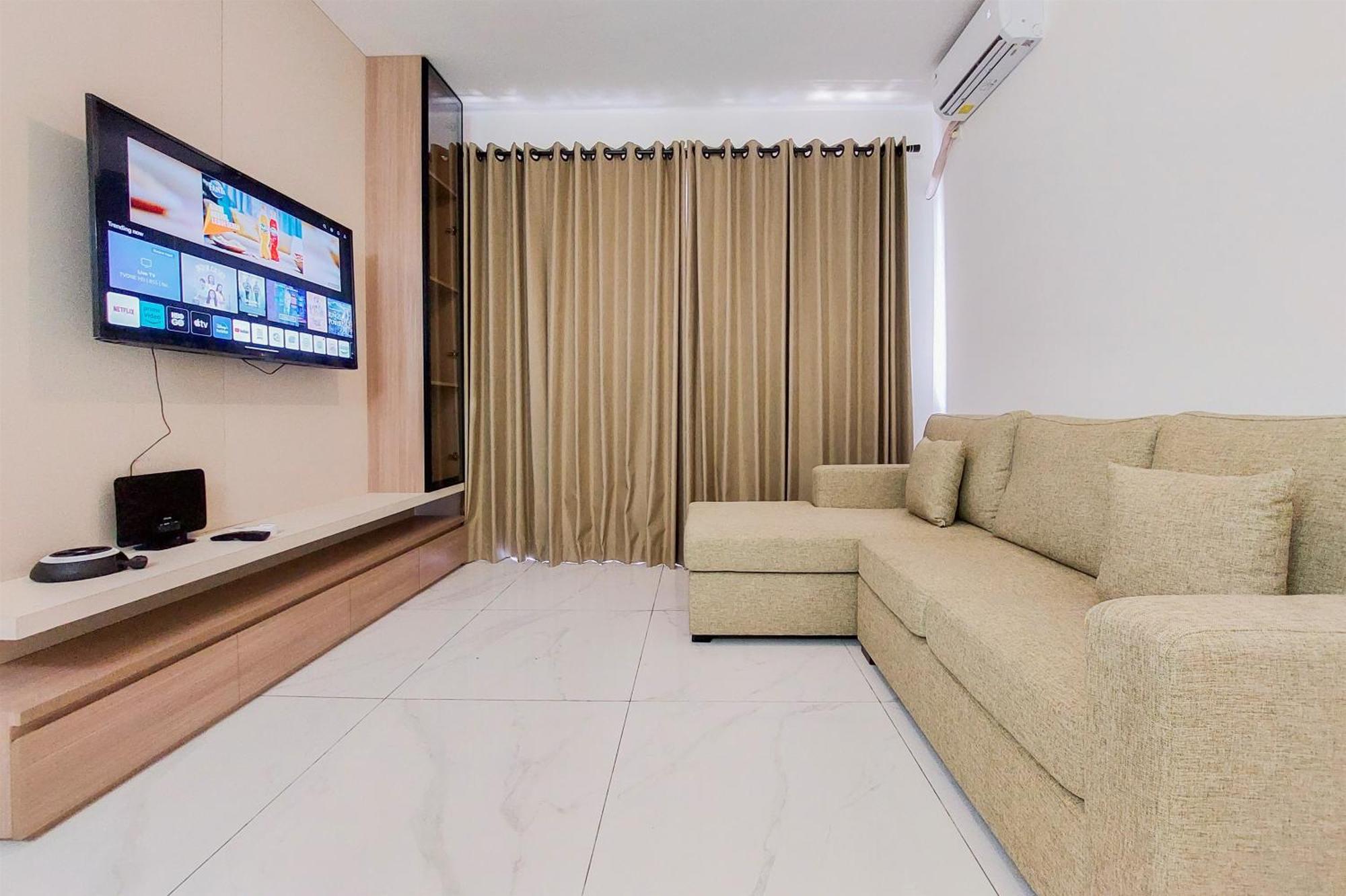 Homey And Spacious 3Br Sky House Bsd Apartment By Travelio Tangerang Ngoại thất bức ảnh